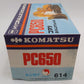 Shinsei 614 1:50 Scale Komatsu PC650 Loading Shovel LN/Box