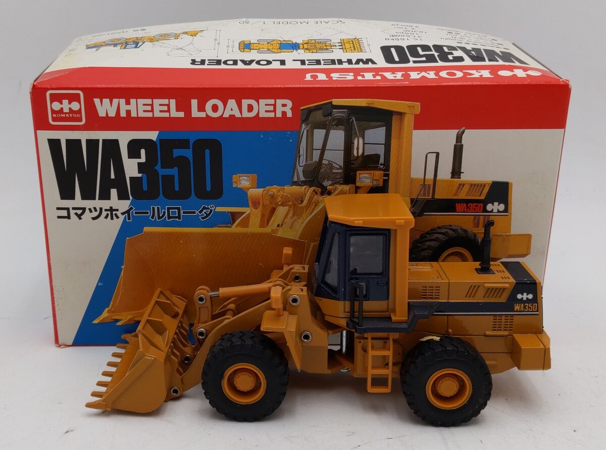 Shinsei WA350 1:50 Komatsu Wheel Loader LN/Box