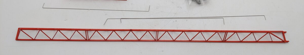 Conrad 1:87 Die Cast Man Wolffkran Trolley JIB Tower Crane LN/Box