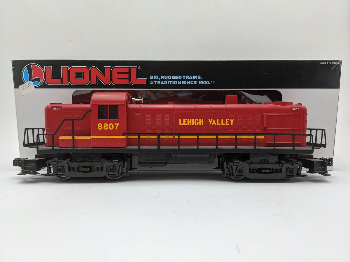 Lionel 6-18807 O Gauge Lehigh Valley RS-3 Diesel Locomotive #8807 EX/Box