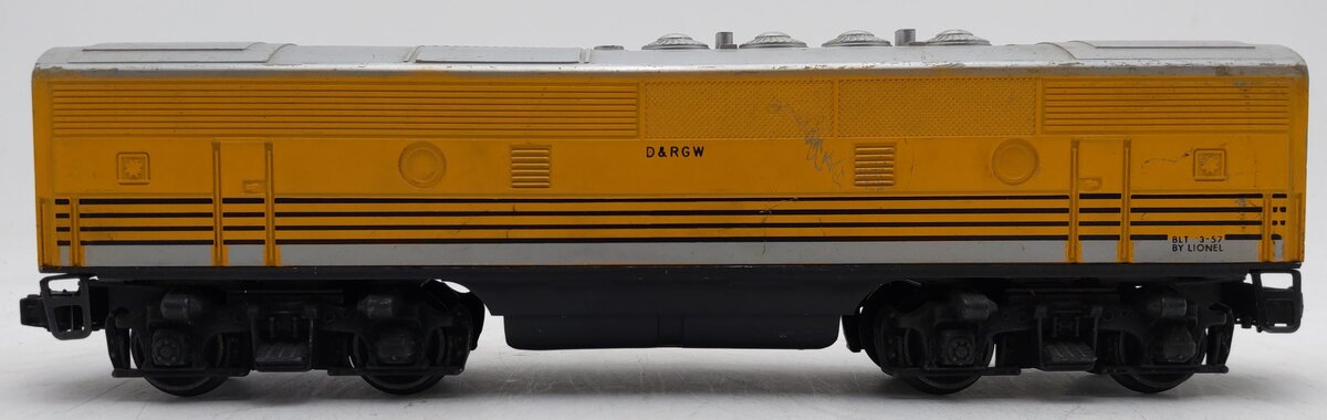 Lionel 2379C Vintage O Rio Grande Dummy B-Unit Diesel Locomotive VG