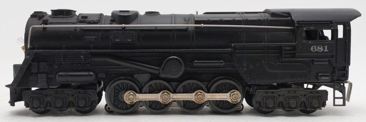 Lionel 681 Vintage O 6-8-6 Diecast S2 Steam Turbine Locomotive #681 VG