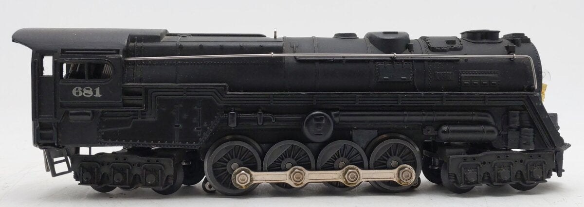 Lionel 681 Vintage O 6-8-6 Diecast S2 Steam Turbine Locomotive #681 VG