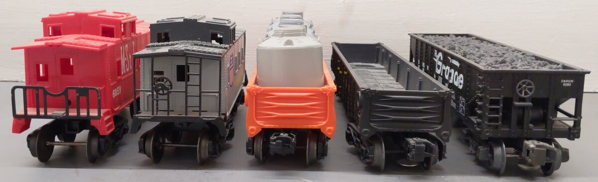 Lionel & K Line O Gauge Assorted Freight Cars [5] EX