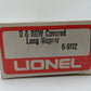 Lionel 6-9112 O Gauge Denver & Rio Grande Western Covered Long Hopper EX/Box