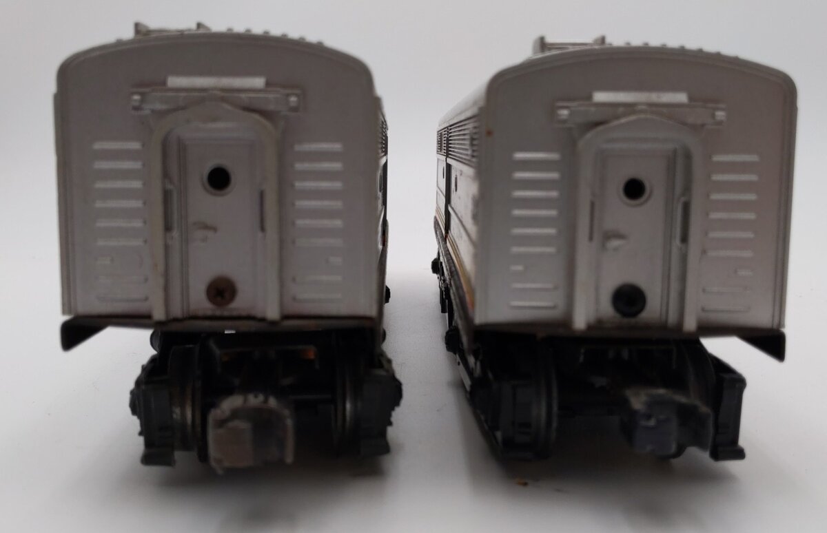 Lionel 6-8020 & 6-8021 Santa Fe Alco Non-Powered A & B-Unit Diesel Locomotive VG