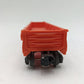 Lionel 6-9131 O Gauge Denver and Rio Grande Western Long Gondola (Orange) EX/Box