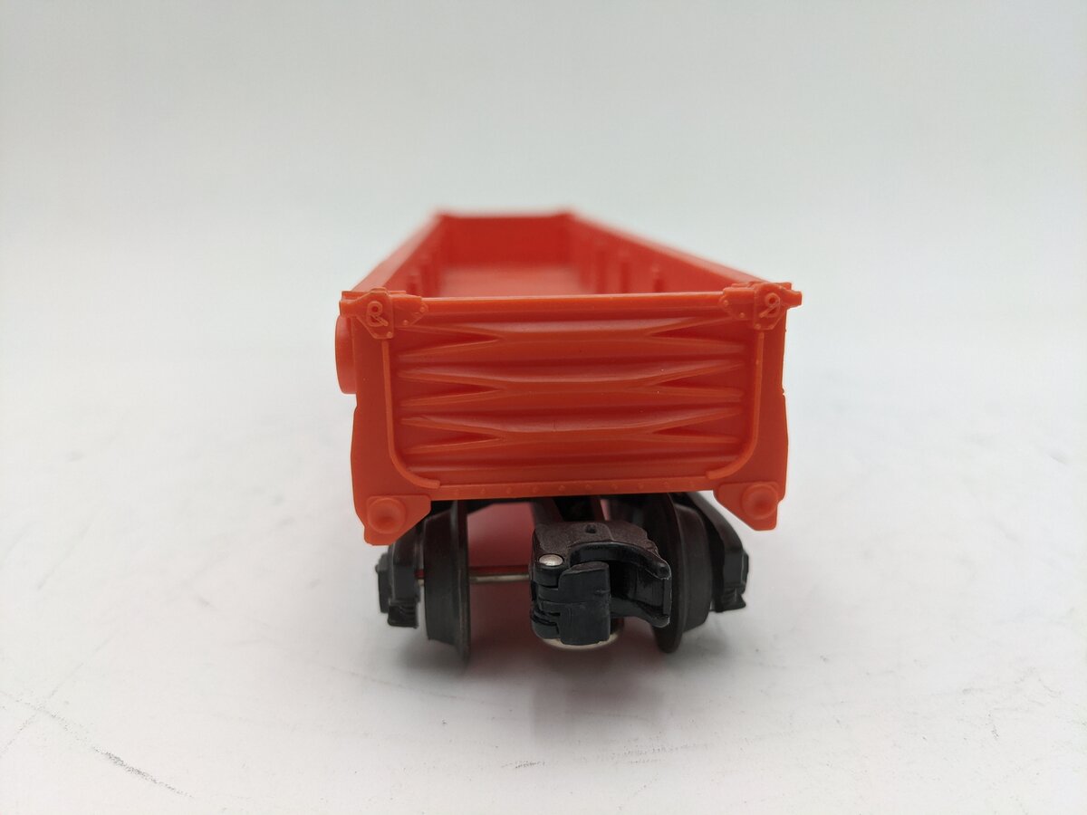 Lionel 6-9131 O Gauge Denver and Rio Grande Western Long Gondola (Orange) EX/Box