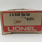 Lionel 6-9714 O Gauge Denver & Rio Grande Western Box Car EX/Box