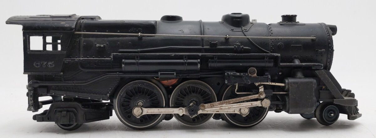 Lionel 675 Vintage O 2-6-2 K-4 Pacific Diecast Steam Locomotive VG