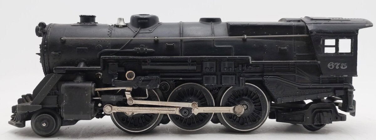 Lionel 675 Vintage O 2-6-2 K-4 Pacific Diecast Steam Locomotive VG