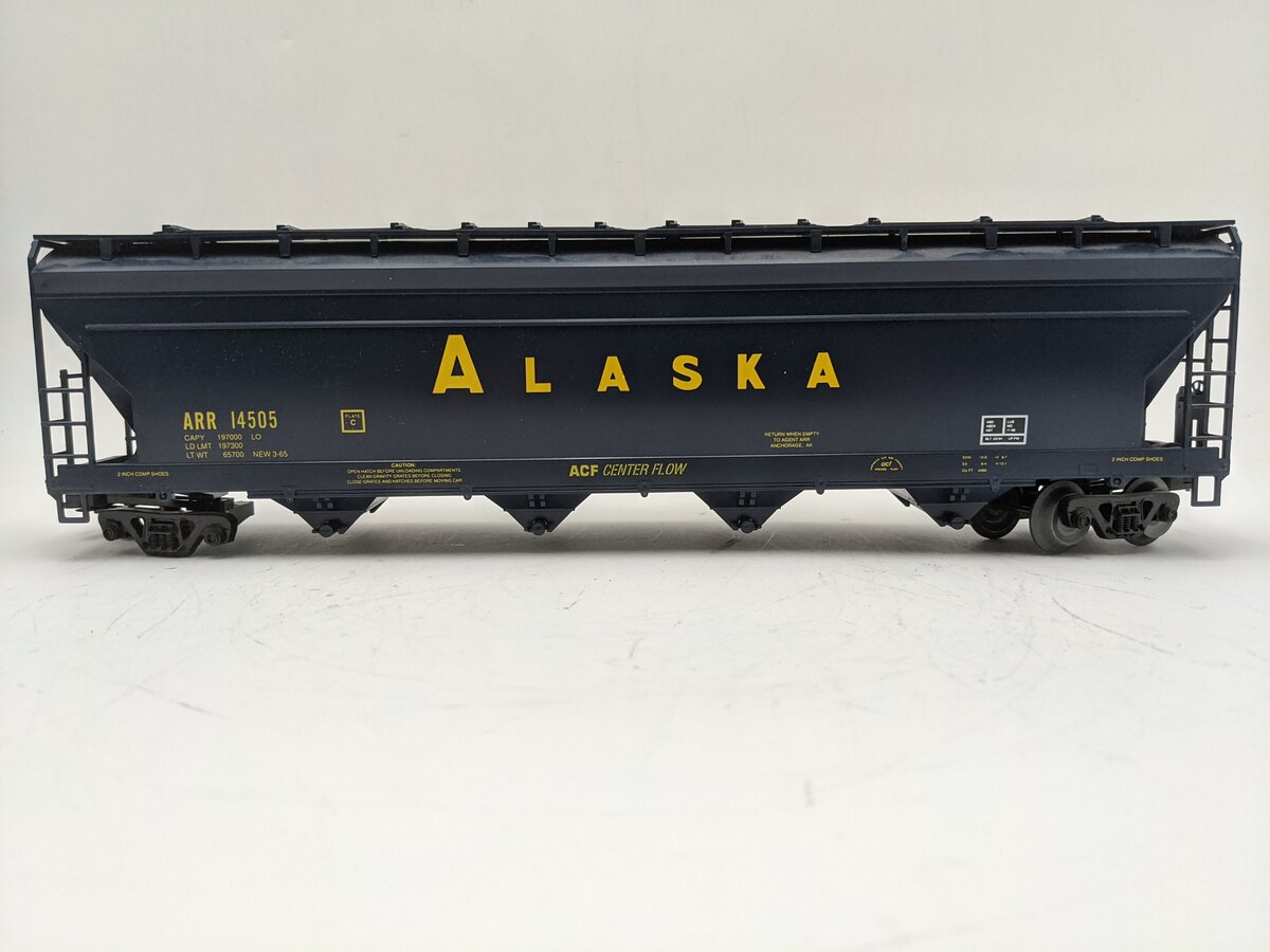 Weaver 14505 O Gauge Alaska 3-Bay Centerflow Hopper #14505 - 3-Rail EX/Box