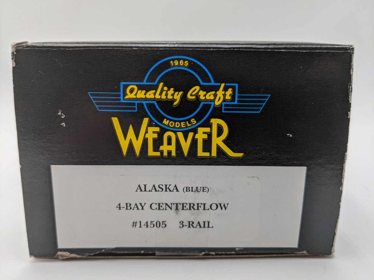 Weaver 14505 O Gauge Alaska 3-Bay Centerflow Hopper #14505 - 3-Rail EX/Box