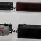 Life-Like N Scale Assorted Freight Cars [4] EX/Box