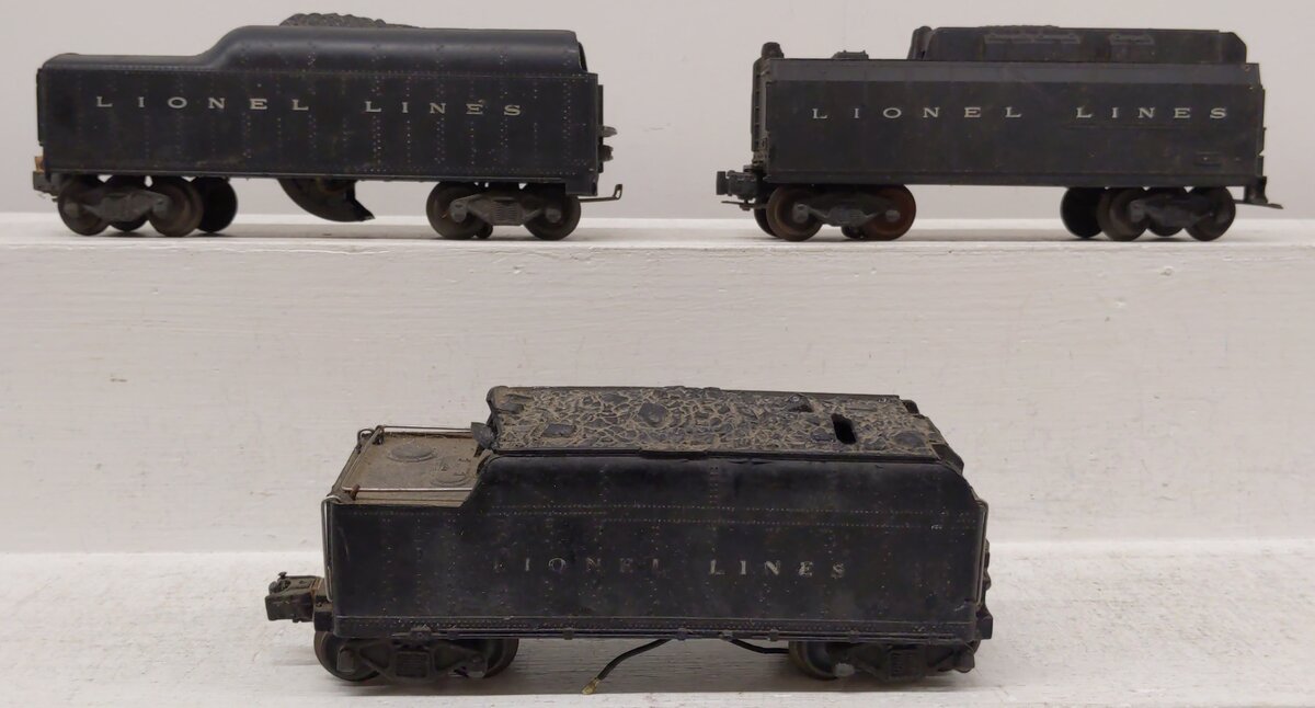 Lionel  Vintage O Lionel Lines Tenders [3] #2020w 2046W VG