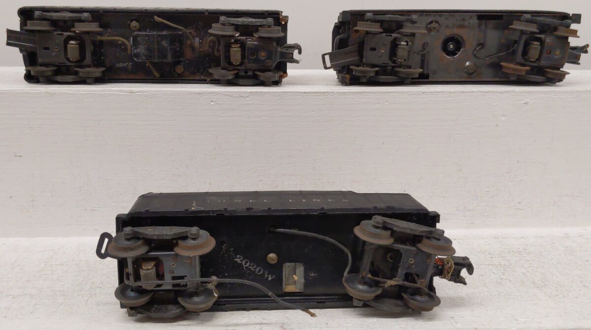 Lionel  Vintage O Lionel Lines Tenders [3] #2020w 2046W VG