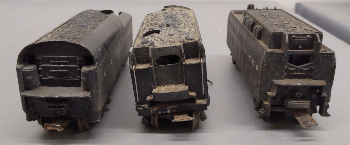 Lionel  Vintage O Lionel Lines Tenders [3] #2020w 2046W VG