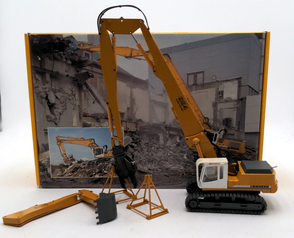 Conrad 2907 1:50 Scale Liebherr R954BV Litronic Demolition Excavator LN/Box