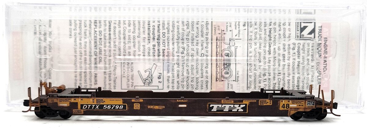 Micro-Trains 13555060 N Scale Graffiti Weathered Hopper #56798 LN/Box