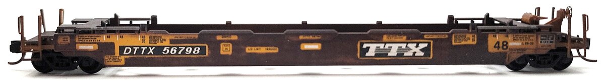 Micro-Trains 13555060 N Scale Graffiti Weathered Hopper #56798 LN/Box