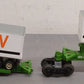 Lionel 6-52014 O Gauge Burlington Northern TTUX Flat Car with Trailers VG/Box
