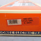 Lionel 6-52014 O Gauge Burlington Northern TTUX Flat Car with Trailers VG/Box