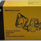 NZG 2851 1:50 Caterpillar 428 Backhoe Loader - Silver Edition LN/Box