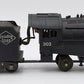 American Flyer 302 Vintage S Reading 4-4-2 Atlantic Steam Locomotive & Tender EX