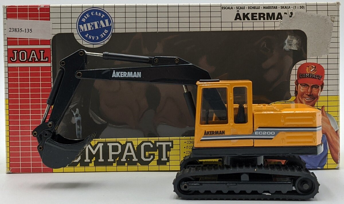 Joal 249 1:50 Akerman EC200 Excavator NIB