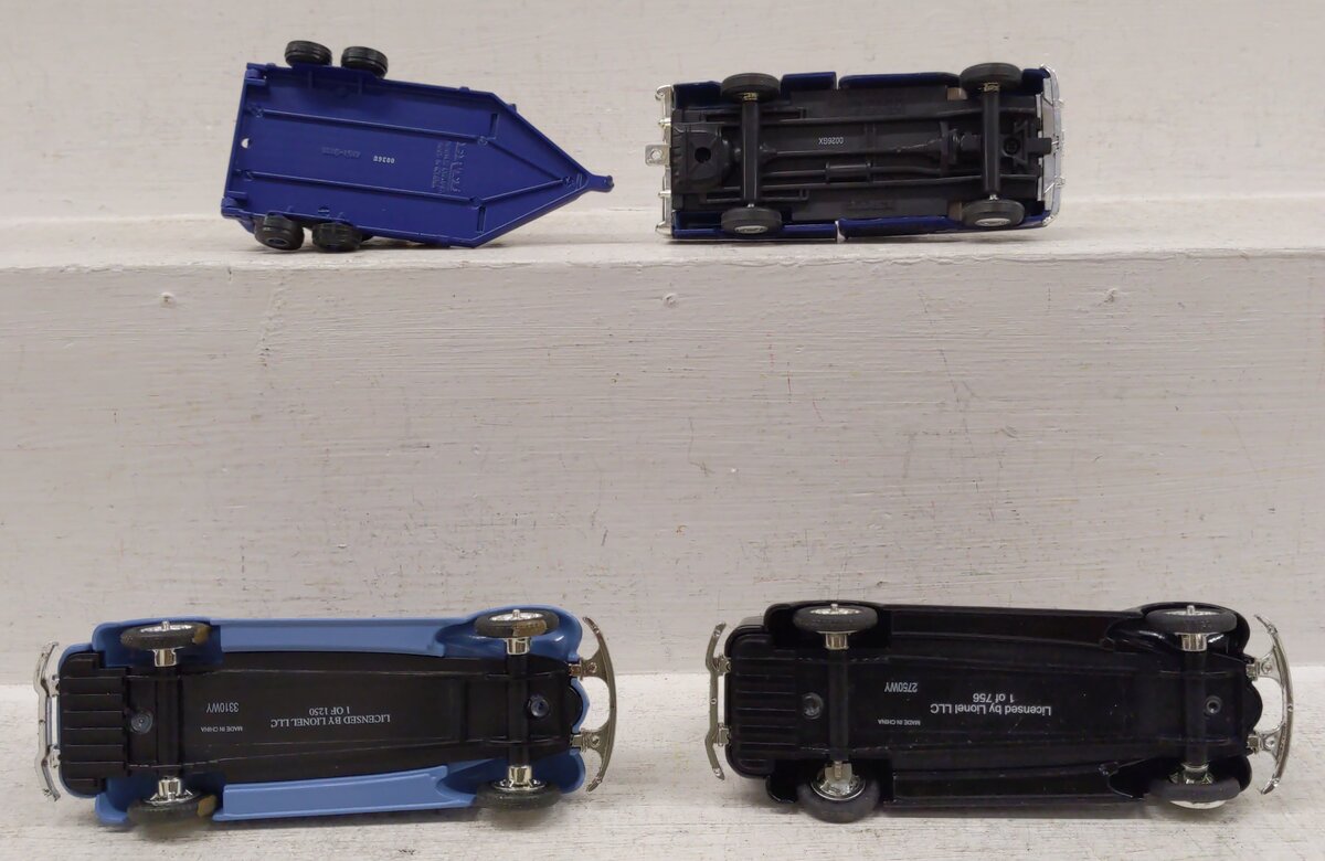 Lionel & Eastwood Automobilia 1:43 Scale Assorted Die-Cast Vehicles [3] VG/Box