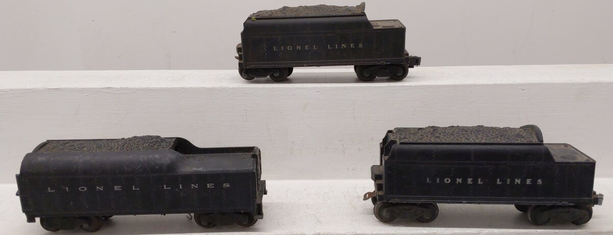 Lionel  Vintage O Lionel Lines Operating Whistle Tenders [3] 6466W 6466