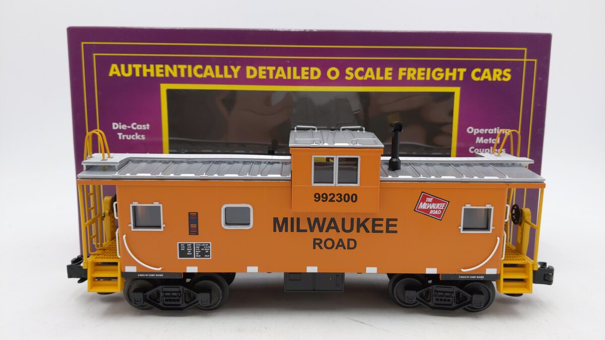 MTH 20-91100 Milwaukee Rd Extended Vision Caboose #992301 LN/Box