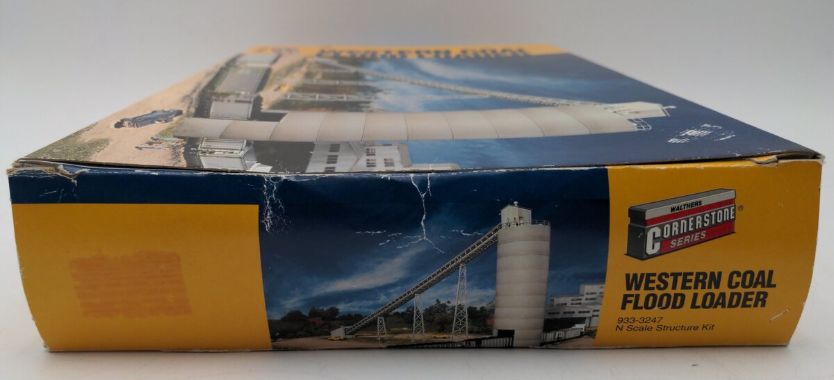 Walthers 933-3247 N Scale Western Flood Loader Industrial Building Kit EX/Box