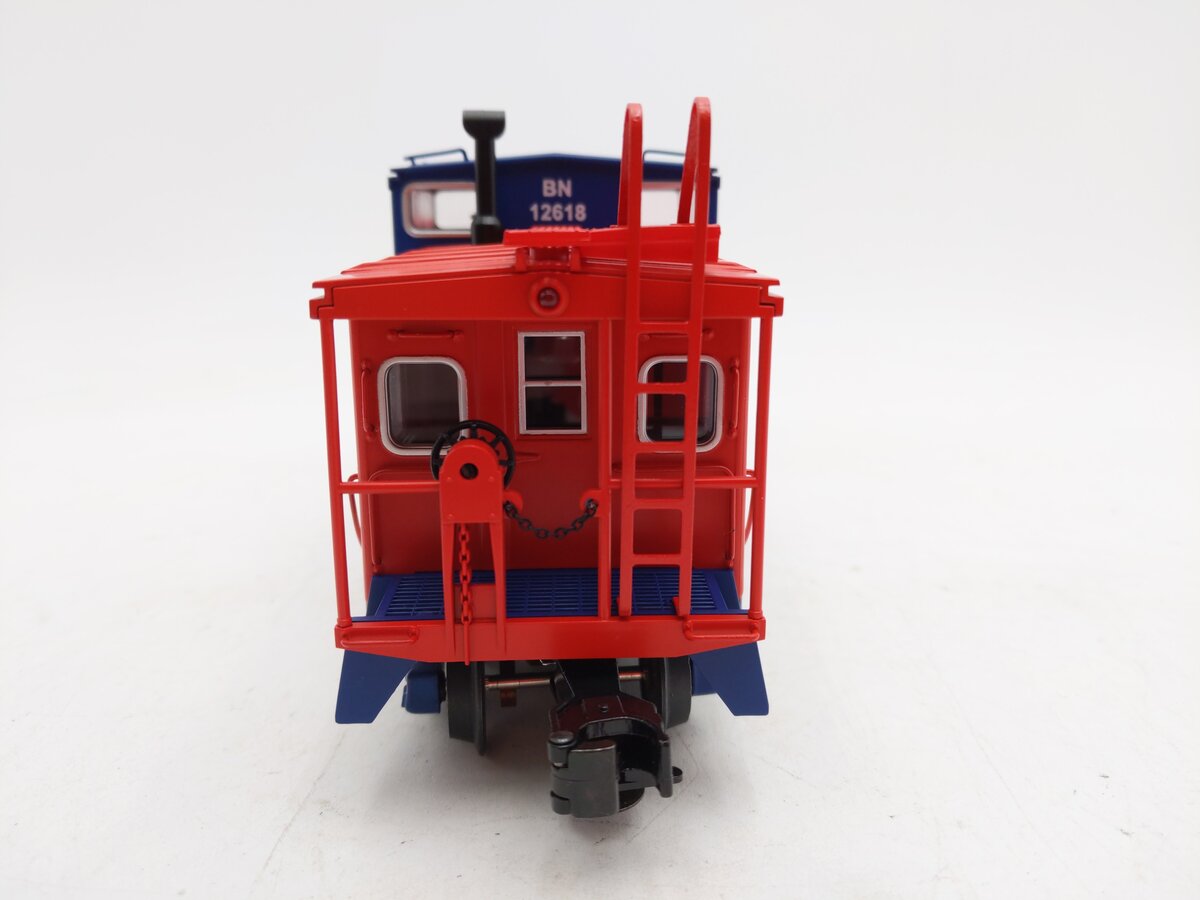 MTH 20-91105 O Gauge Burlington Northern Extended Vision Caboose #12618 LN/Box