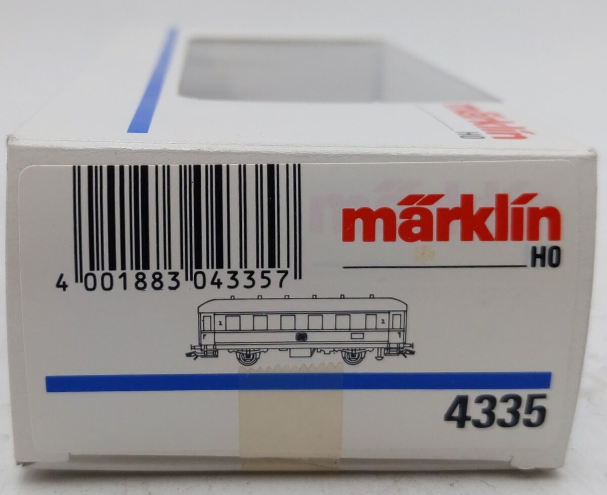 Marklin 4335 HO Scale Deutsche Bahn Passenger Car VG/Box