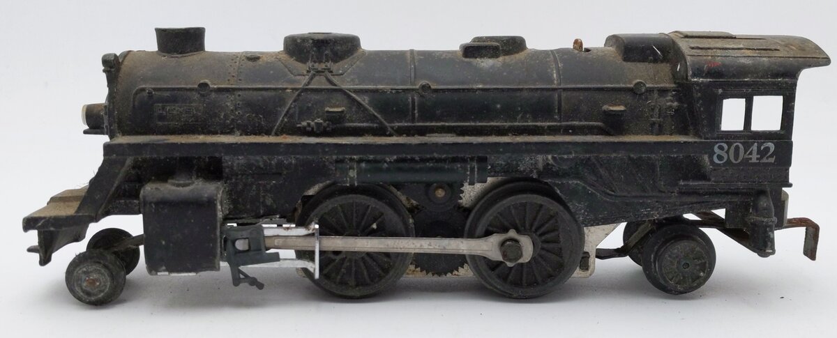 Lionel 6-8042 O Gauge Grand Trunk Western 2-4-2 Steam Locomotive VG