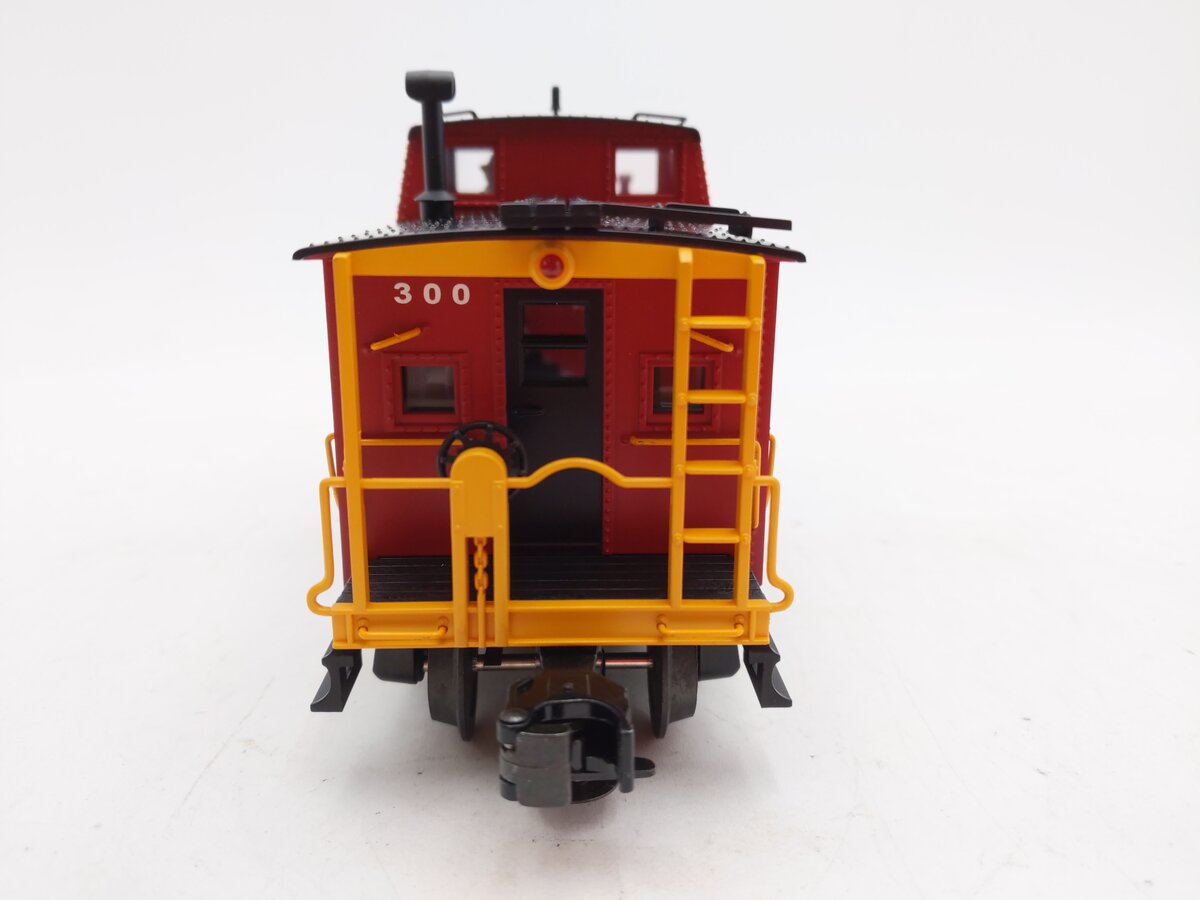 MTH 20-91104 O Gauge Virginian Center Cupola Steel Caboose #300 EX/Box