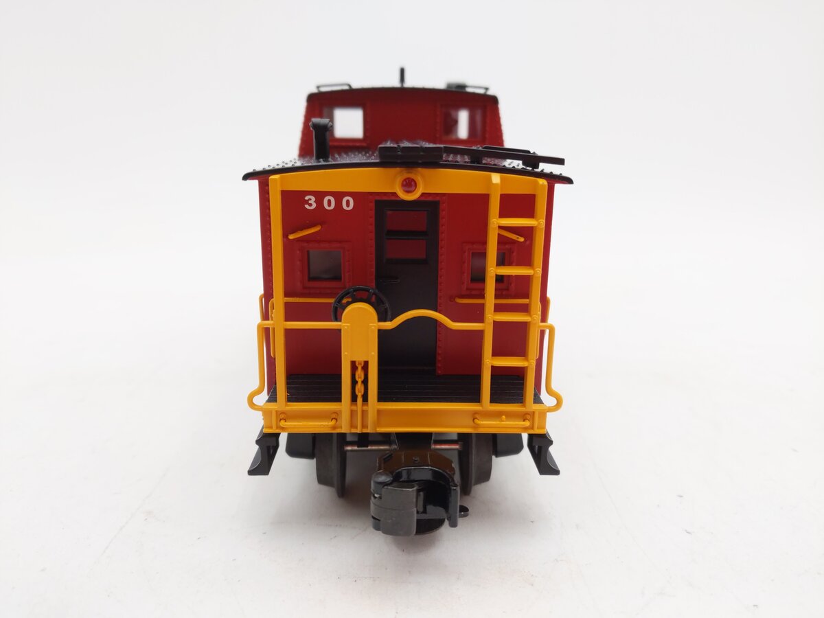 MTH 20-91104 O Gauge Virginian Center Cupola Steel Caboose #300 EX/Box