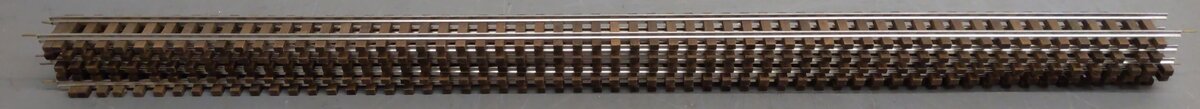 Gargraves 402SW S Stainless 37" Wood Tie Sectional Track [5] EX
