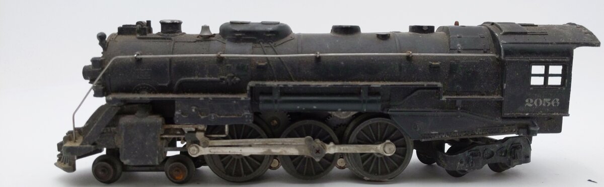 Lionel 2056 Vintage O 4-6-4 Hudson Steam Locomotive EX