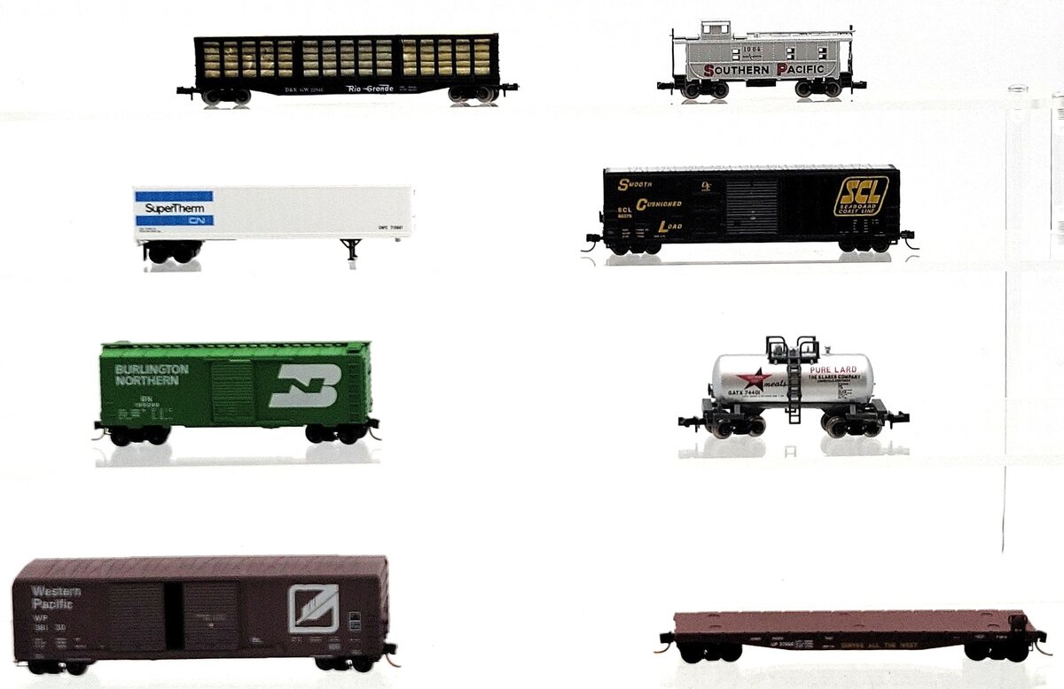 Micro-Trains, Atlas, & Other N Scale Assorted Freight Cars [8] LN/Box