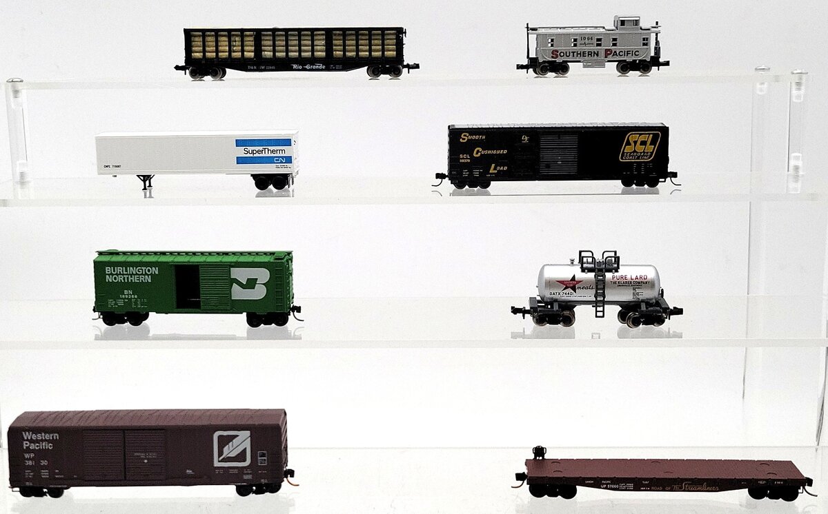 Micro-Trains, Atlas, & Other N Scale Assorted Freight Cars [8] LN/Box