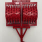 First Gear 70-0181R 1:25 Scale Die-Cast Sheep's Foot Compactor - Red LN/Box