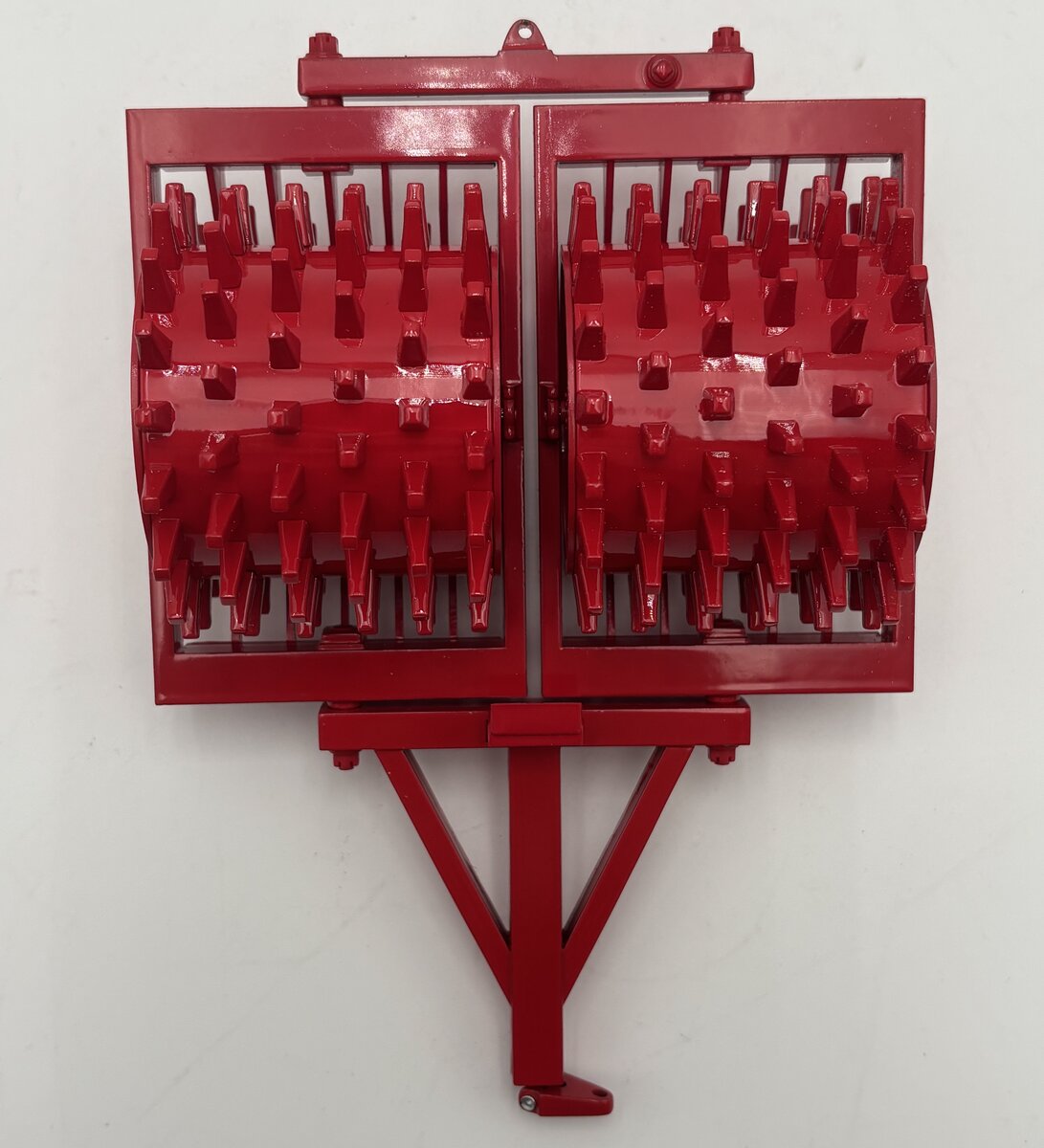First Gear 70-0181R 1:25 Scale Die-Cast Sheep's Foot Compactor - Red LN/Box