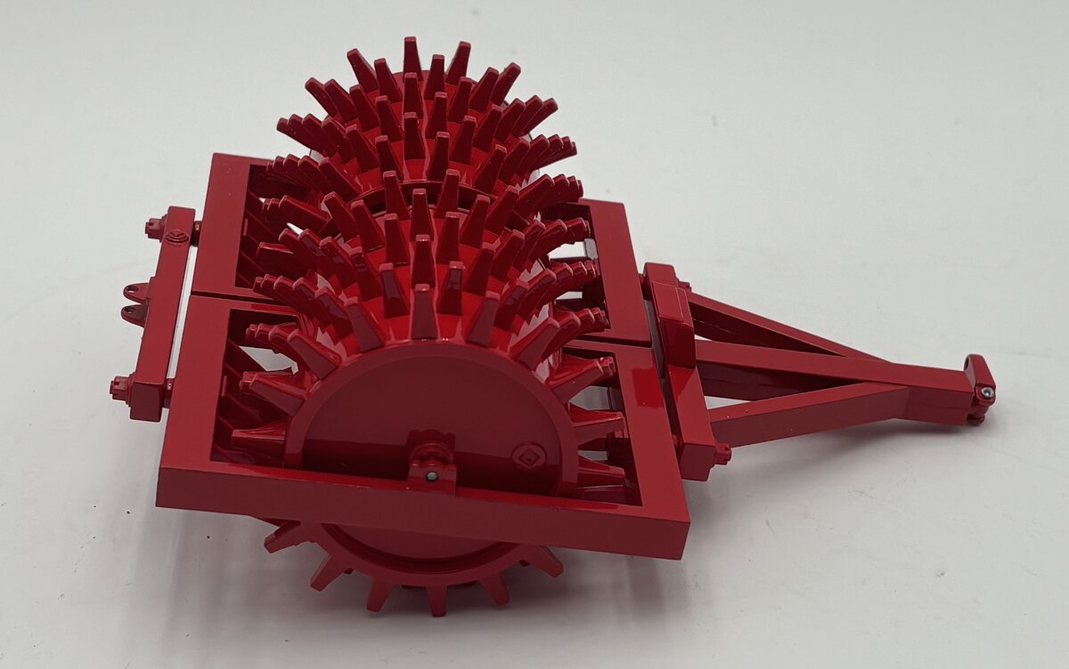 First Gear 70-0181R 1:25 Scale Die-Cast Sheep's Foot Compactor - Red LN/Box