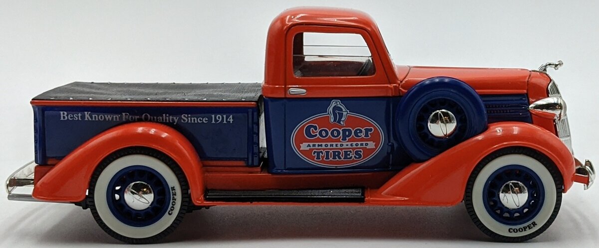 Liberty Classic 72011 1:25 1936 Dodge Pickup - Cooper Tire Coin Bank NIB