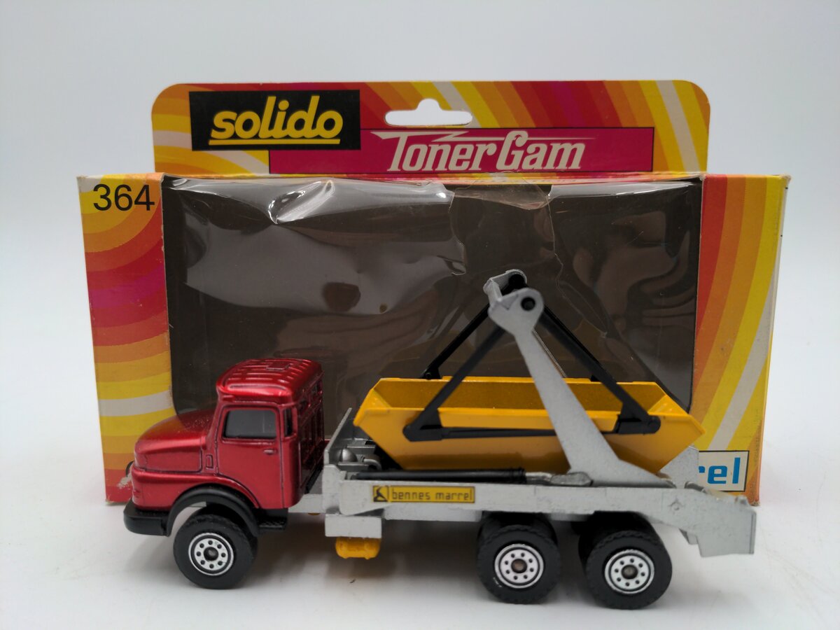 Solido 364 1:60 Mercedes Bennes Marrel 2624 Long Nose Garbage Truck EX/Box