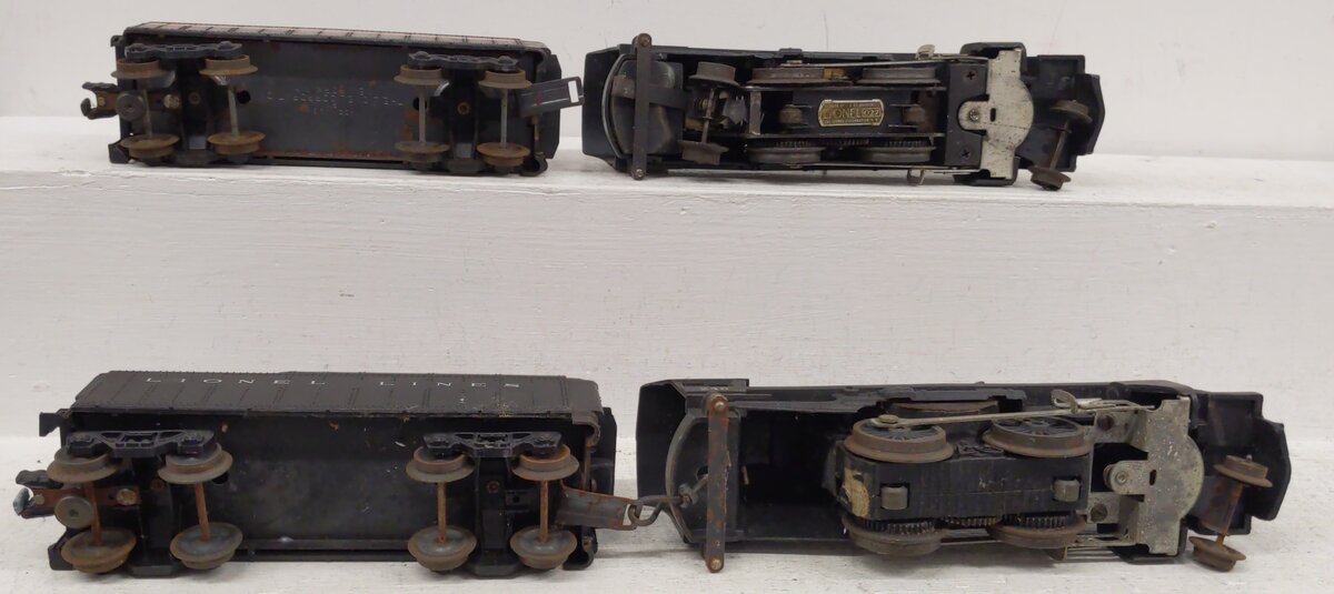 Lionel  Vintage O Postwar Steam Locomotives & Tender [4] #249 #246 EX