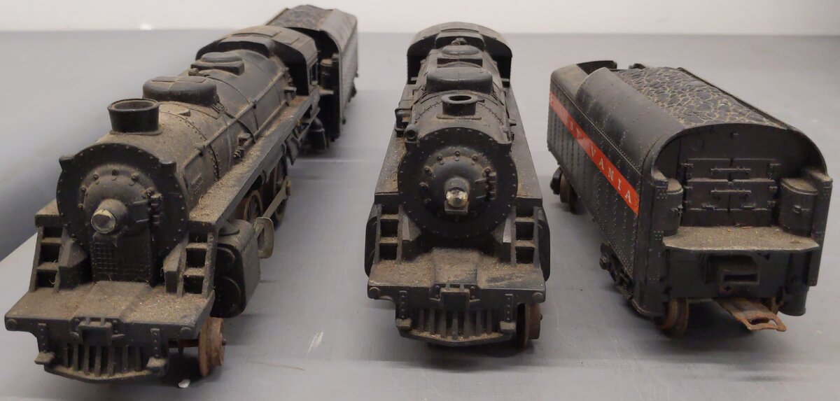 Lionel  Vintage O Postwar Steam Locomotives & Tender [4] #249 #246 EX