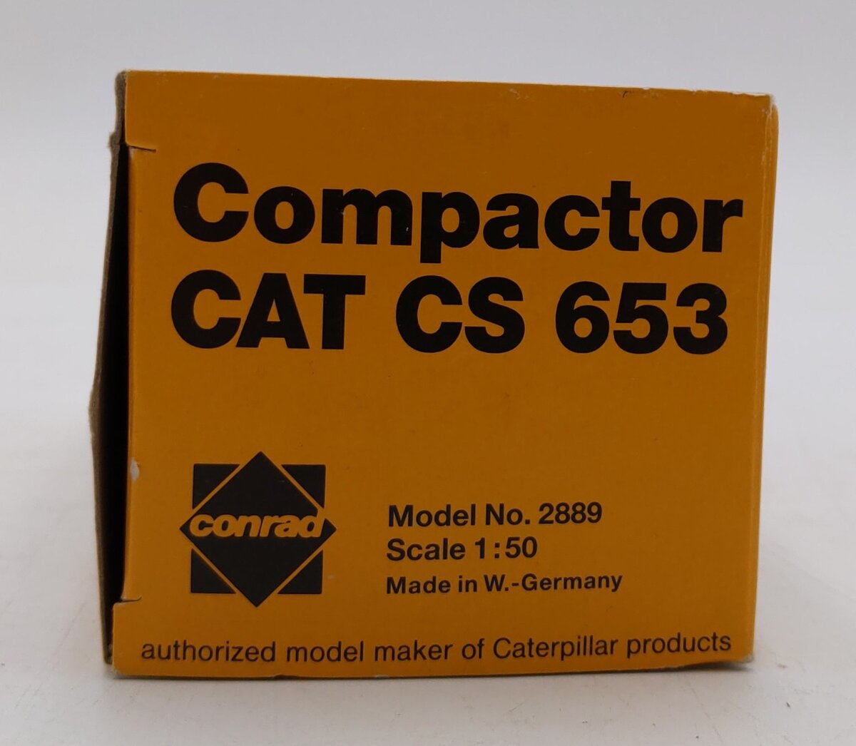 NZG Modelle 1:50 Scale Caterpillar Compactor CS 653 LN/Box